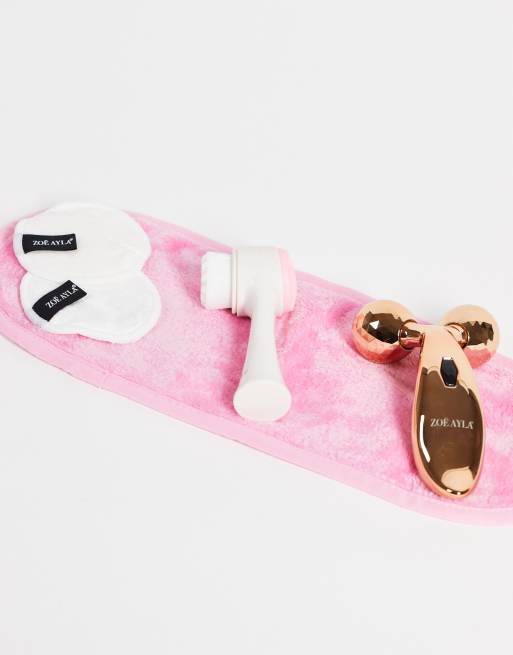 Zoe Ayla – Total Cleansing Set: 3D-Rolle, Gesichtsreiniger und Handtuch, 2 von 4
