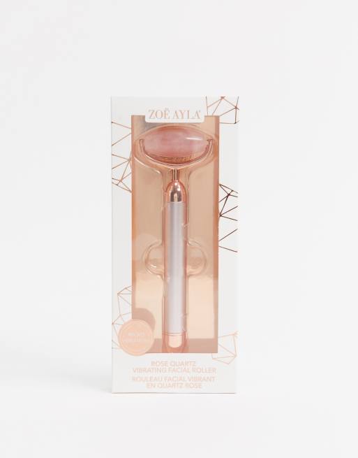 Zoe Ayla – Wibrujący kwarcowy roller do masażu twarzy