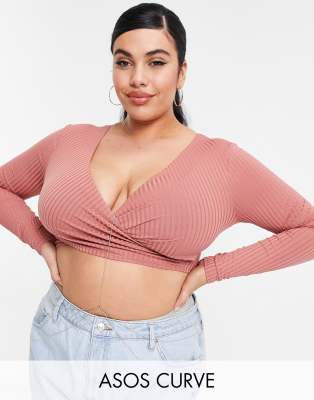 фото Золотистая тонкая цепочка для тела asos design curve-золотистый asos curve