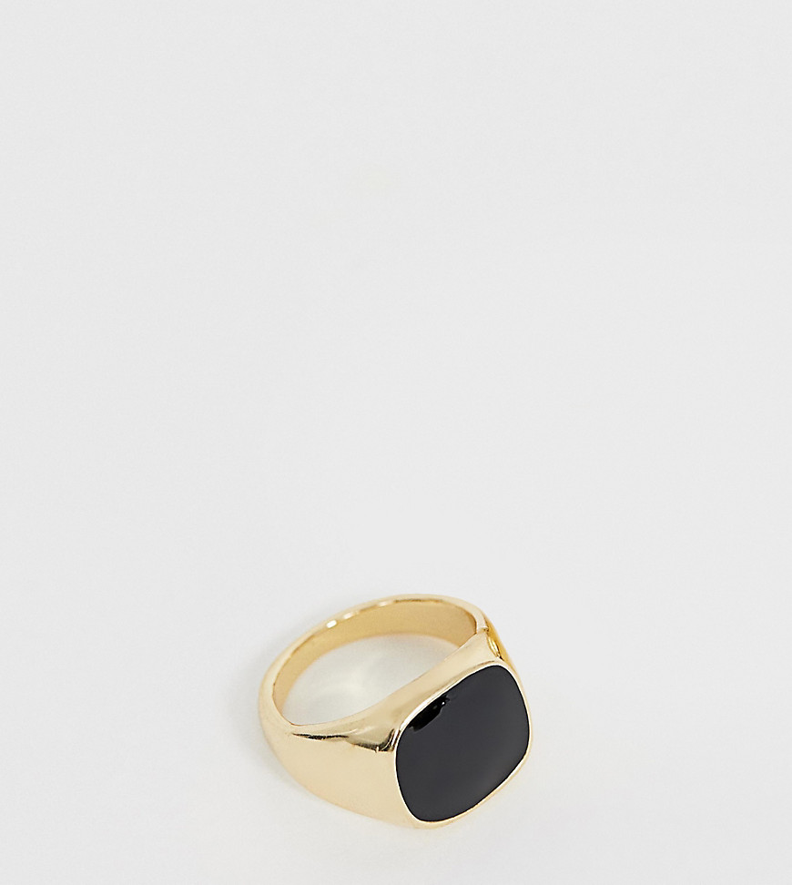 фото Золотистое кольцо на мизинец designb эксклюзивно для asos-золотой designb london