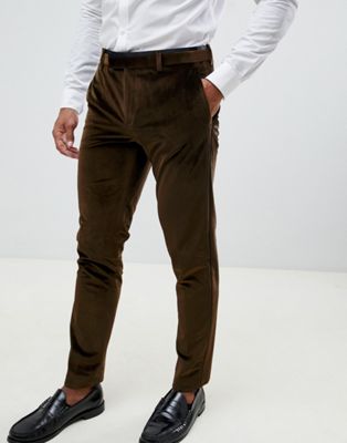Коричневые вельветовые штаны мужские