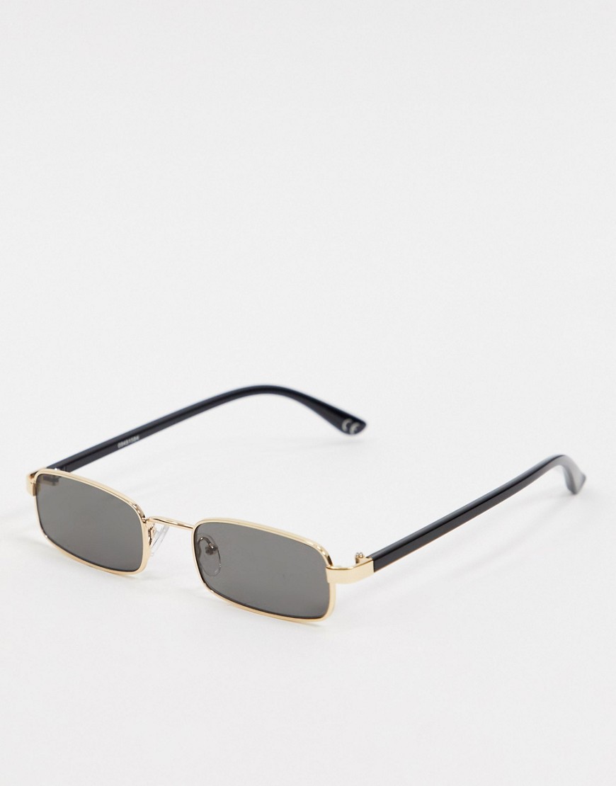 фото Золотистые солнцезащитные очки в стиле 90-х asos design-золотой