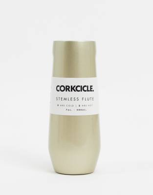 фото Золотистый бокал без ножки corkcicle-золотой