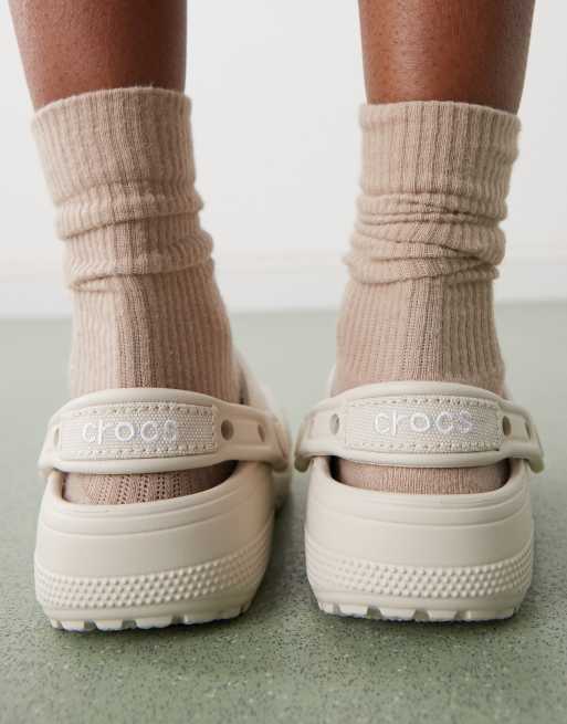 Zuecos blanco estuco Classic Crafted de Crocs, 3 de 4