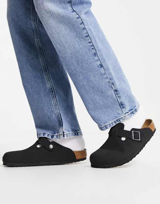 Zuecos negros Vegan Boston de Birkenstock   , 4 de 4