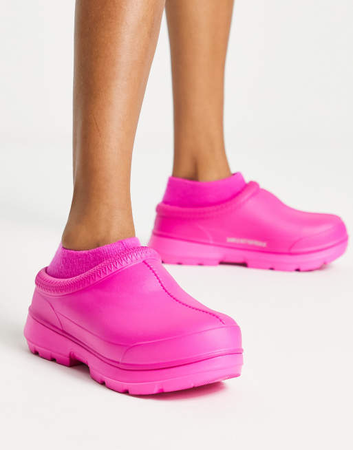 Zuecos rosa intenso Tasman X de UGG