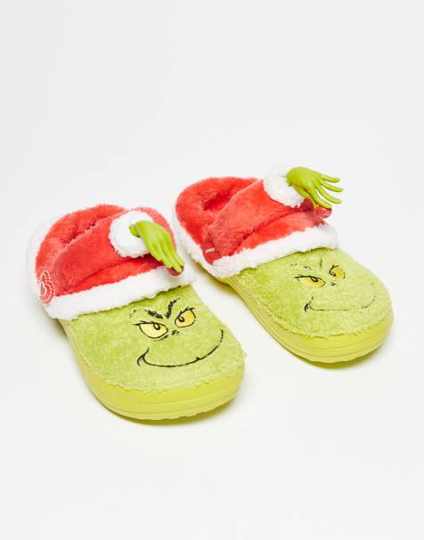 Zuecos verdes unisex con diseño del Grinch Classic de Crocs - view 1